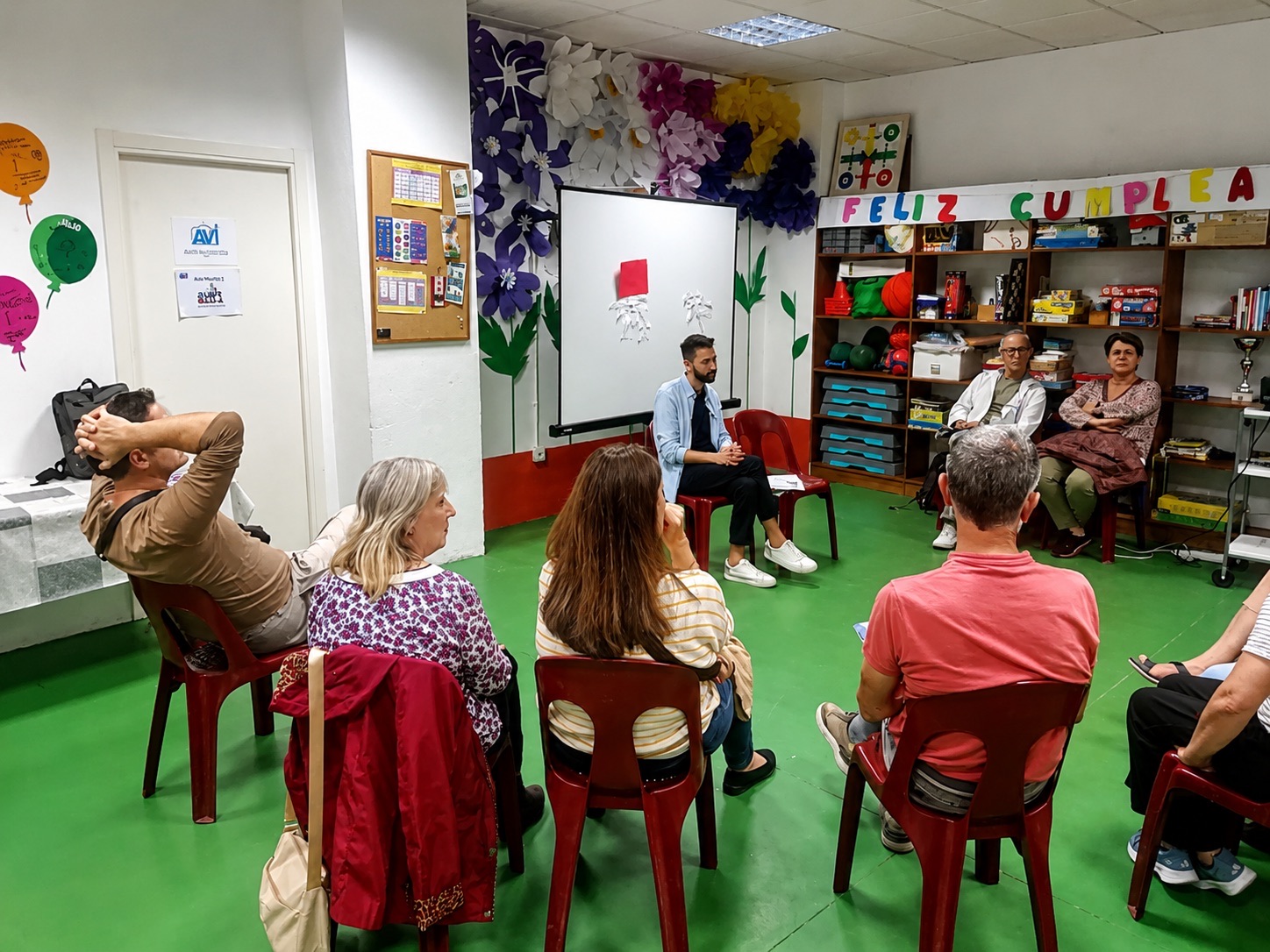 Encuentro de familias en la Escuela de padres El Cafelito