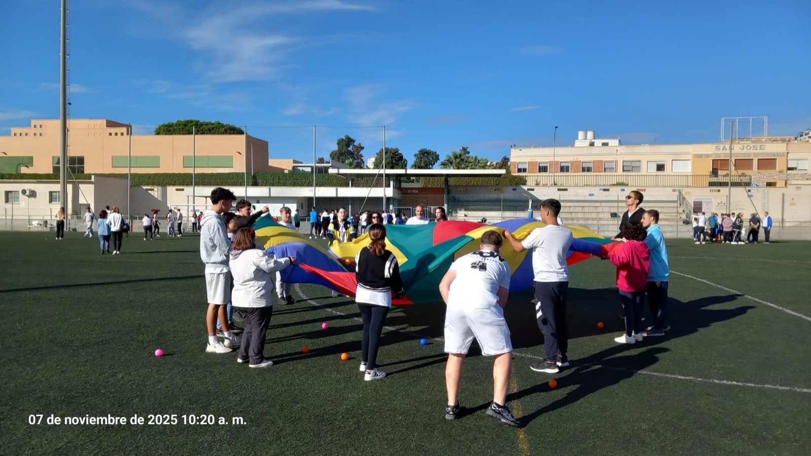 Jornada deportiva accesible organizada por AVI Málaga